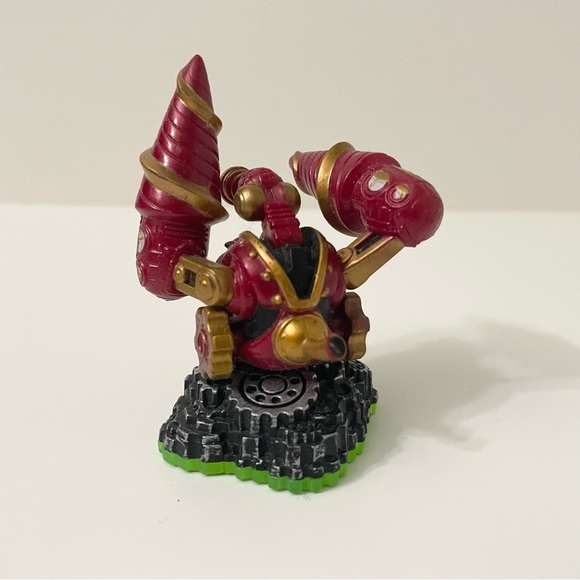 Lot of 3 Skylanders Figures Drill Sergeant Bash Eruptor - Picture 3 of 12